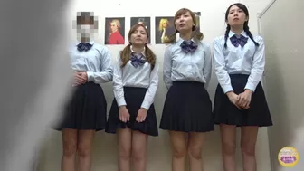 SL-438 04 Girls’ school toilet broke down and overflowed with piss. Grossed out urination voyeur, , PissRIP