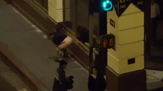 Cheeky Drunk lady does not need a toilet, Wandering Voyeur, PissRIP