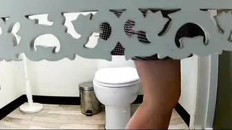 Grandmother, mother, and daughter pee on hidden cam