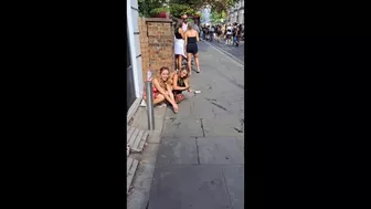 Pissing on the street corner, Wandering Voyeur, PissRIP