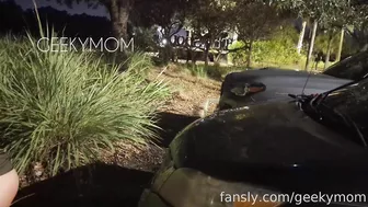 geekymom - Near Car