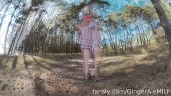 GingerAleMILF - Forest Pee