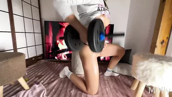 kinkysis - Who want to see my workout with pee?