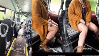 Lustful_Libertines -  Bus desperation!, Amateur Collection, PissRIP