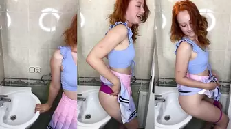 yoursherylx - Pee in sink, , PissRIP