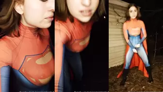 pissmintsalad - Supergirl cosplay, Got2Pee, PissRIP