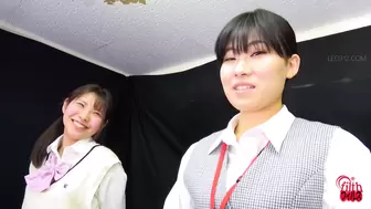 FF-662 05 Female student vs office lady. Extreme pee endurance showdown!