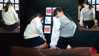 FF-662 05 Female student vs office lady. Extreme pee endurance showdown!