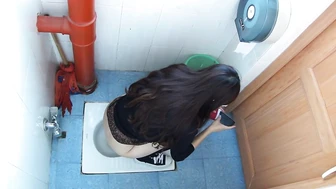 Chinese women's short toilet, Part 4