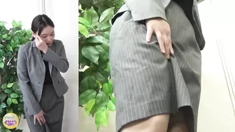 SL-554 04 Daily lives of the busy female office workers: OLs in piss leaking situations