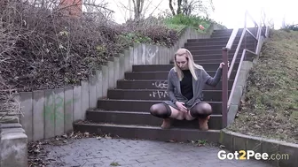 Stockings on Stairs