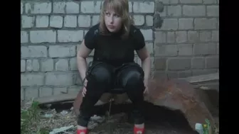 Russian Outdoor Pissing Compilation, JAV Collection, PissRIP