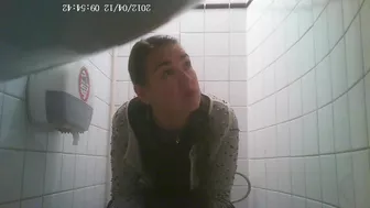 Hidden Camera in Student Toilet - 4, Wandering Voyeur, PissRIP