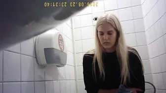 Hidden Camera in Student Toilet - 6