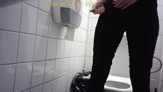 Hidden Camera in Student Toilet - 6