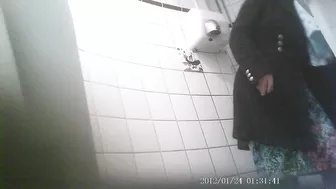 Hidden Camera in Student Toilet - 7