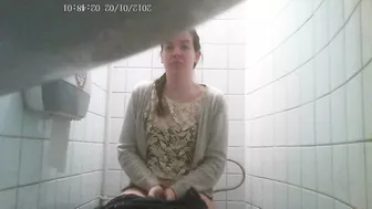 Hidden Camera in Student Toilet - 7