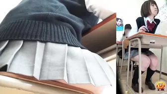 EE-169 01 Peeping Schoolgirls Loud Farting During Class