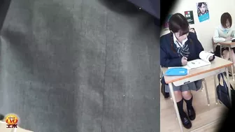 EE-169 03 Peeping Schoolgirls Loud Farting During Class