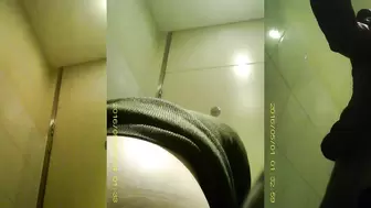 Hidden camera in the student toilet 01