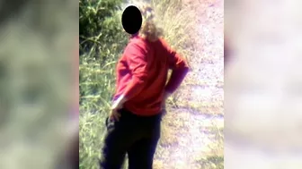 Wife leaves family to pee in the bushes, Peeing-Outdoors, PissRIP